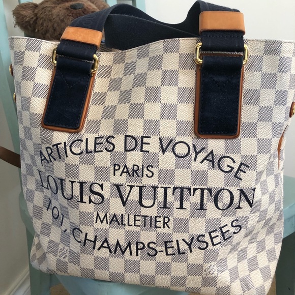 Louis Vuitton Handbags - ❤️Sold❤️ LOUIS VUITTON Cabas PM Damier Azur Tote